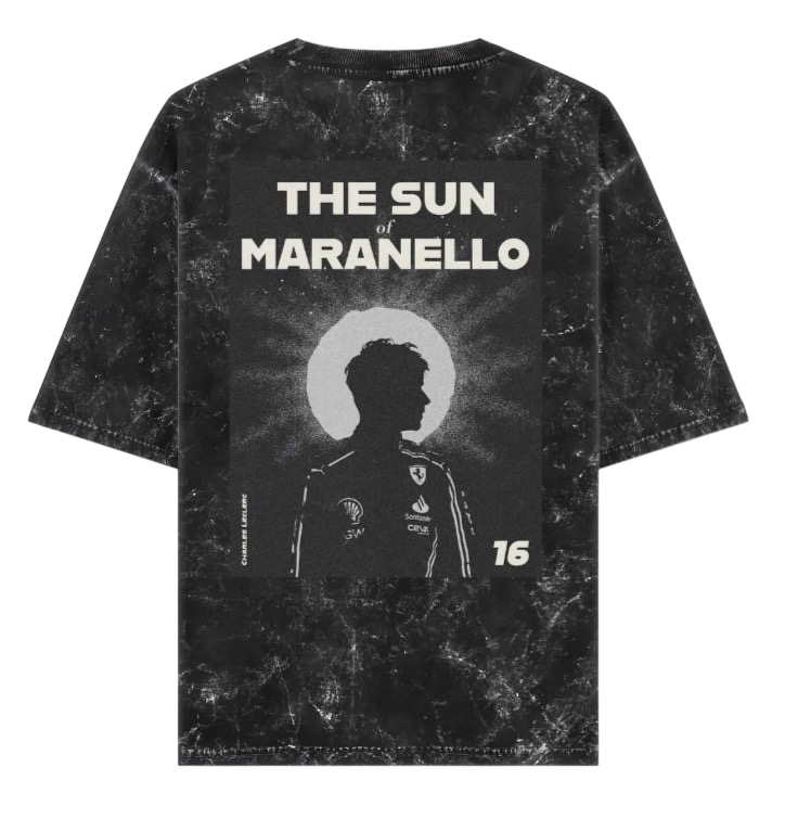 Charles Leclerc ( F1 ) Acid Washed