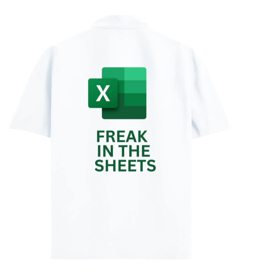 FREAK IN THE SHEETS OVERSIZED SHIRT