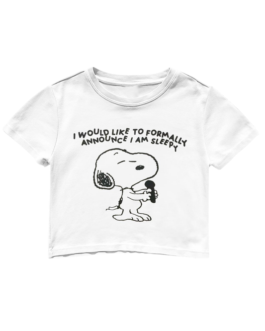 I AM SLEEPY (SNOOPY)